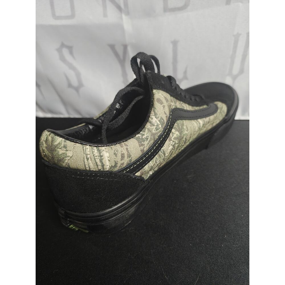 VANS Unisex 6.5 / 8 / 38.5 Old Skool Black Camo VN000E9TBLR NIB - Picture 5 of 10